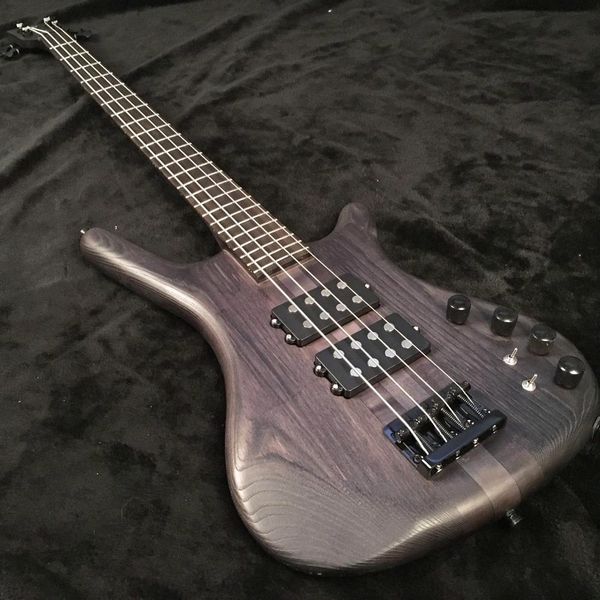 custom 4 strings bass transparent black color with mahogany neck thru body , active pickups china bass
custom 4 strings bass transparent black color with mahogany neck thru body , active pickups china bass