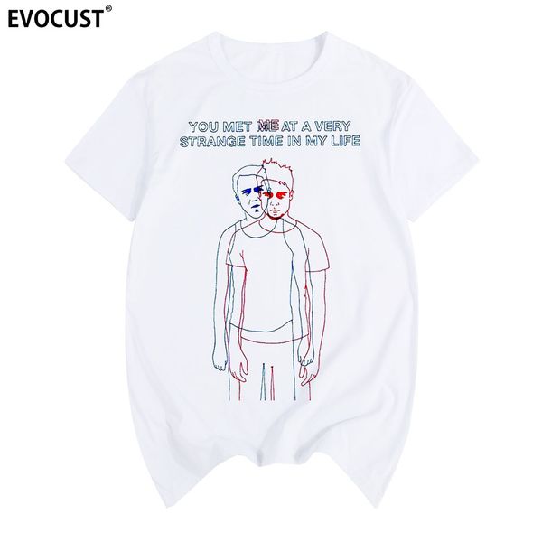 fight club you met me at a very strange time in my life t-shirt cotton men t shirt new women summer tee
fight club you met me at a very strange time in my life t-shirt cotton men t shirt new women summer tee