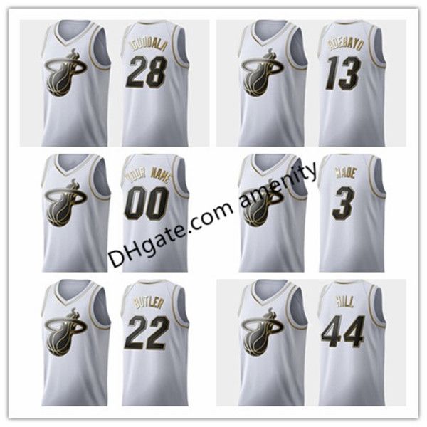 custom heat miami 21 whiteside 3 wade 7 dragic 22 butlerbasketball jerseys hassan jimmy dwyane goran white golden edition jersey 20, Black
custom heat miami 21 whiteside 3 wade 7 dragic 22 butlerbasketball jerseys hassan jimmy dwyane goran white golden edition jersey 20, Black