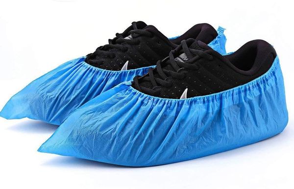 disposable shoe boot covers non slip waterproof cpe thick plastic shoe cover booties universal size blue color
disposable shoe boot covers non slip waterproof cpe thick plastic shoe cover booties universal size blue color