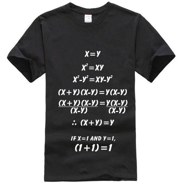 funny math algebra equation men t shirt plus size o neck cotton short sleeve custom mens
funny math algebra equation men t shirt plus size o neck cotton short sleeve custom mens