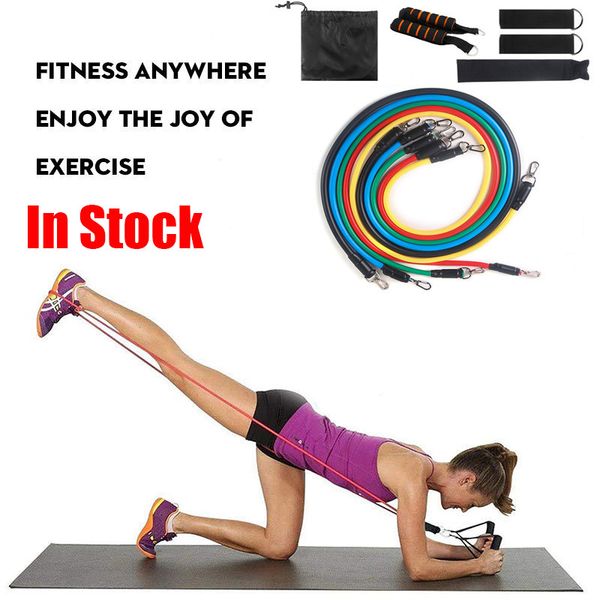 11pcs/set pull rope fitness exercises resistance bands latex tubes pedal excerciser body training workout yoga elastic band
11pcs/set pull rope fitness exercises resistance bands latex tubes pedal excerciser body training workout yoga elastic band