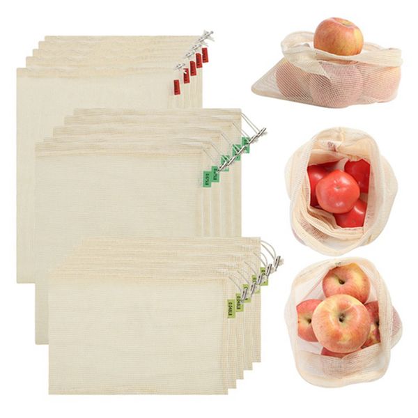3pcs/set reusable mesh produce bags organic cotton vegetable fruit shopping bag home kitchen fresh bags storage pouch drawstring bag hha1580
3pcs/set reusable mesh produce bags organic cotton vegetable fruit shopping bag home kitchen fresh bags storage pouch drawstring bag hha1580