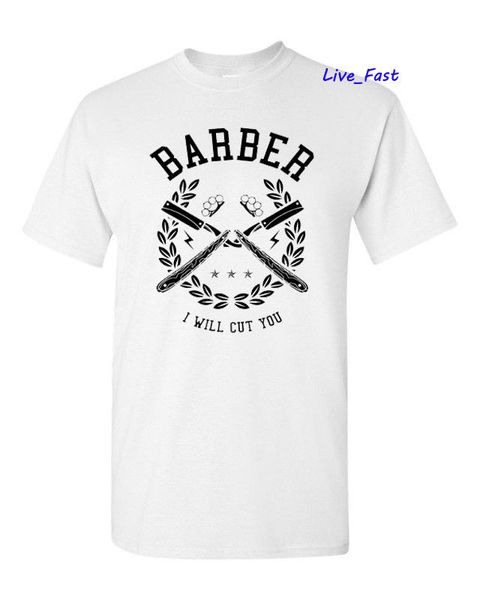 barber (i will cut you) t shirt парикмахера род занятий: парикмахер смешной юмор 2020 man o-образным вырезом дизайнерские повседневные встро
barber (i will cut you) t shirt парикмахера род занятий: парикмахер смешной юмор 2020 man o-образным вырезом дизайнерские повседневные встро