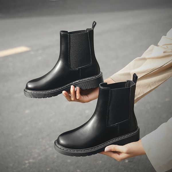 women ankle boots chaussure flats pu leather booties plus size autumn gladiator slip on shoes woman zapatos mujer sapato d1997, Black
women ankle boots chaussure flats pu leather booties plus size autumn gladiator slip on shoes woman zapatos mujer sapato d1997, Black