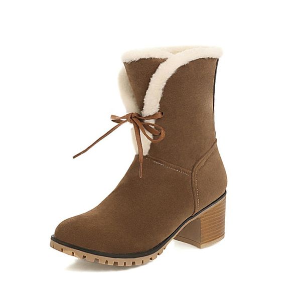 round-toe lace-up boots womens european and american selling middle boots womans thick warm shoes winter new 2020 ship, Black
round-toe lace-up boots womens european and american selling middle boots womans thick warm shoes winter new 2020 ship, Black