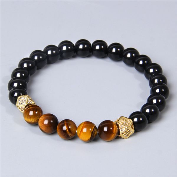 8mm natural yellow tiger eye stone beads bracelet for men friendship jewelry black gold cz metal beads bracelet gifts wholesale
8mm natural yellow tiger eye stone beads bracelet for men friendship jewelry black gold cz metal beads bracelet gifts wholesale