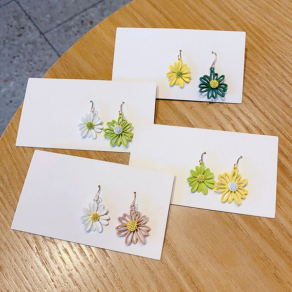 dangle & chandelier asymmetric contrast color flower earring korean elegant simple fresh hook for women girl statement summer jewelry, Silver
dangle & chandelier asymmetric contrast color flower earring korean elegant simple fresh hook for women girl statement summer jewelry, Silver