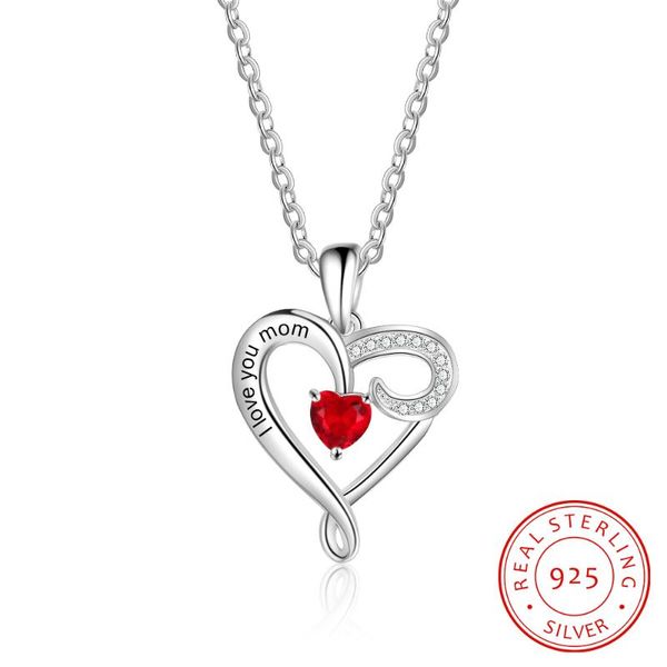 chains 925 sterling sliver necklace customized names birthstone zircon heart pendant personalized jewelry anniversary gfit for women, Silver
chains 925 sterling sliver necklace customized names birthstone zircon heart pendant personalized jewelry anniversary gfit for women, Silver