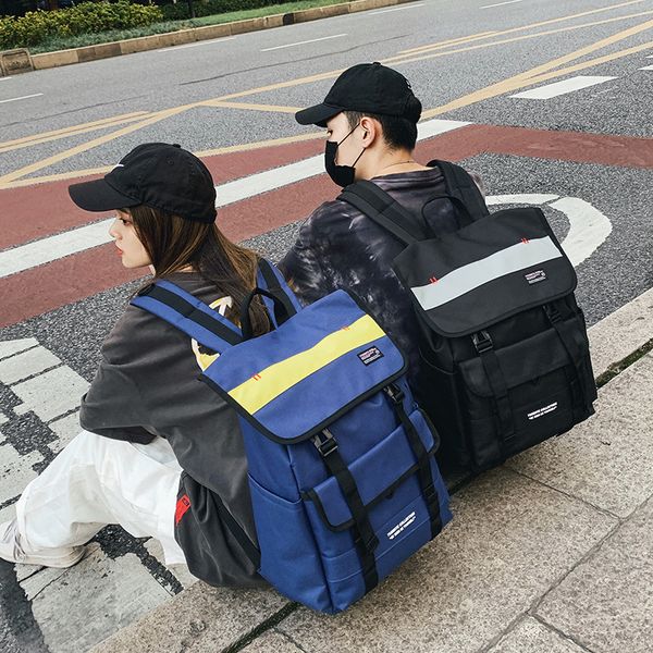 hbp street fashion hit color backpack high school student school bag large capacity travel backpack
hbp street fashion hit color backpack high school student school bag large capacity travel backpack