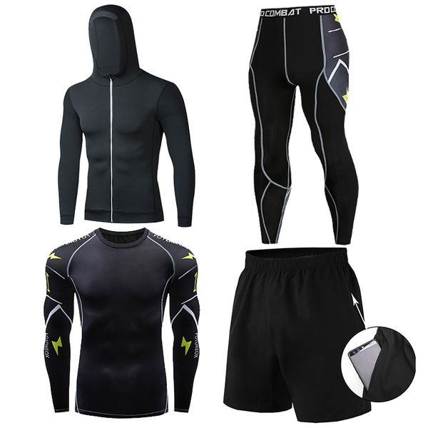 tracksuit sweatsuit survêtement fitness suit boy tracksuit long-sleeved tight running gym tights quick-drying clothes running clothes, Gray
tracksuit sweatsuit survêtement fitness suit boy tracksuit long-sleeved tight running gym tights quick-drying clothes running clothes, Gray
