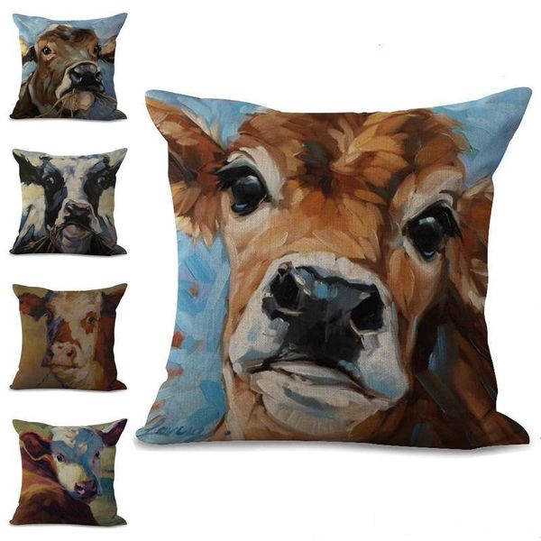new cow pillow case cushion cover linen cotton throw pillowcases sofa car decorative pillowcover
new cow pillow case cushion cover linen cotton throw pillowcases sofa car decorative pillowcover