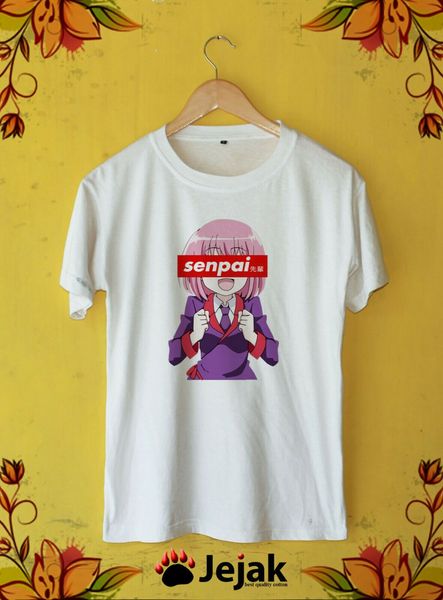 notice me senpai japanese girls anime new 2020 creative novelty summer style cotton order t shirts
notice me senpai japanese girls anime new 2020 creative novelty summer style cotton order t shirts