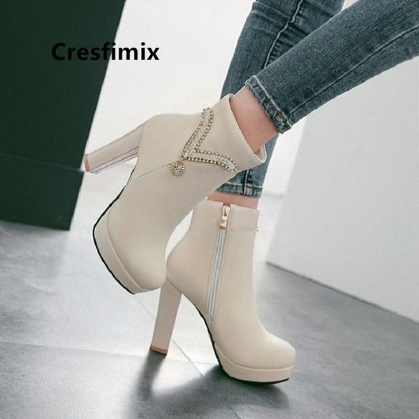 cresfimix botas femininas женщины классический высокое качество boots леди повседневная розовый pu leather boots осень зима черный c6031, Black
cresfimix botas femininas женщины классический высокое качество boots леди повседневная розовый pu leather boots осень зима черный c6031, Black