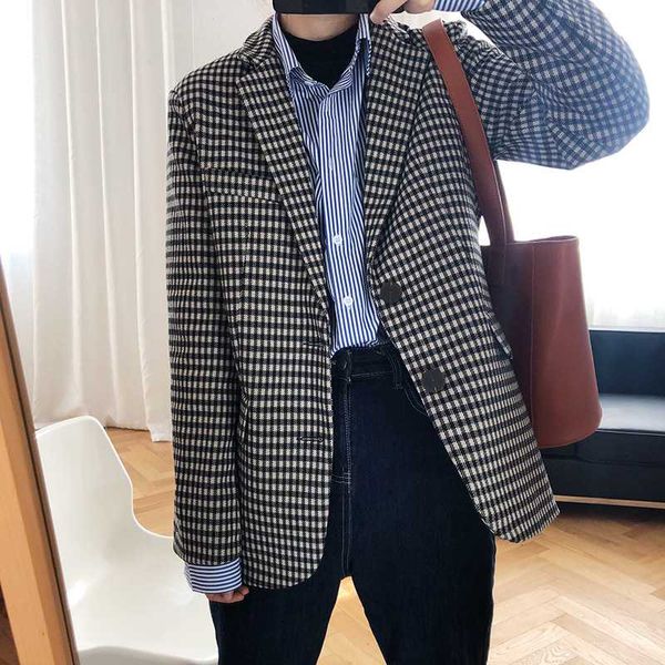women's suits & blazers plaid women temperament loose fashion brief notched spring coats full sleeve retro casual sashes long female, White;black
women's suits & blazers plaid women temperament loose fashion brief notched spring coats full sleeve retro casual sashes long female, White;black