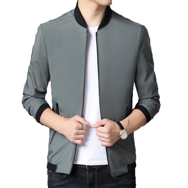 2020 spring men jacket coats casual solid color jackets stand collar men business jacket brand clothing male outwear, Black;brown
2020 spring men jacket coats casual solid color jackets stand collar men business jacket brand clothing male outwear, Black;brown