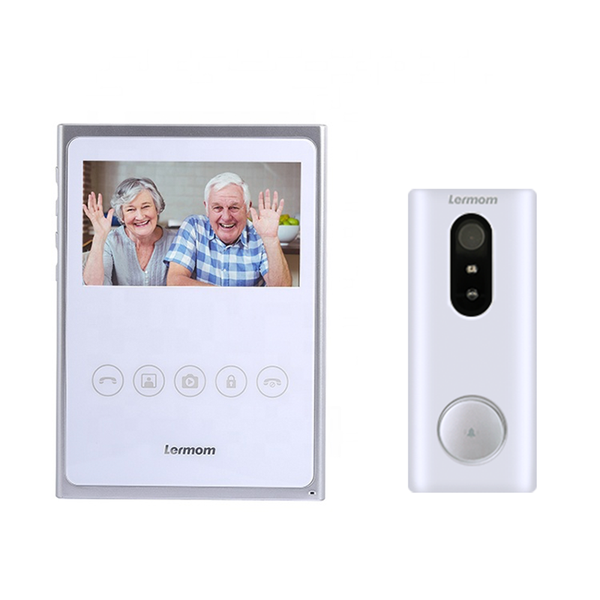 doorbells lermom 2.4ghz digital 4.3inch wireless intercom video door phone unlock c40l40 model
doorbells lermom 2.4ghz digital 4.3inch wireless intercom video door phone unlock c40l40 model