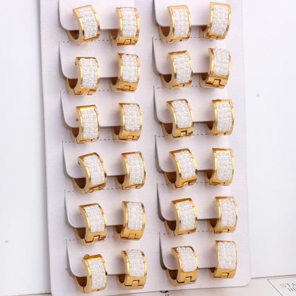 luxukisskids 12pcs/lot gold-color clay 316l stainless steel fashion korean jewelry small hoop earring set for women-301801, Golden;silver
luxukisskids 12pcs/lot gold-color clay 316l stainless steel fashion korean jewelry small hoop earring set for women-301801, Golden;silver