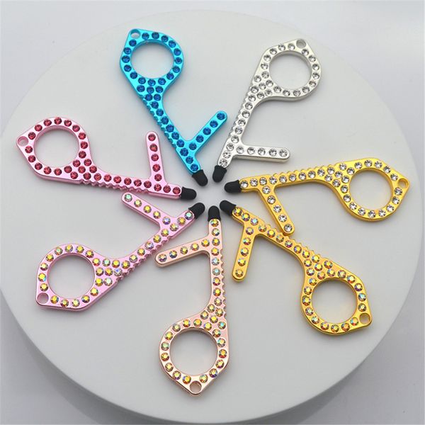 portable metal safety touchless door opener buttons zinc alloy diamond edc door opener hygiene hand antimicrobial contactless door opener
portable metal safety touchless door opener buttons zinc alloy diamond edc door opener hygiene hand antimicrobial contactless door opener