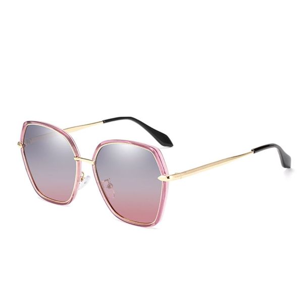 women oversized polarized sunglasses new ladies uv protection sun glasses 50jb, White;black
women oversized polarized sunglasses new ladies uv protection sun glasses 50jb, White;black