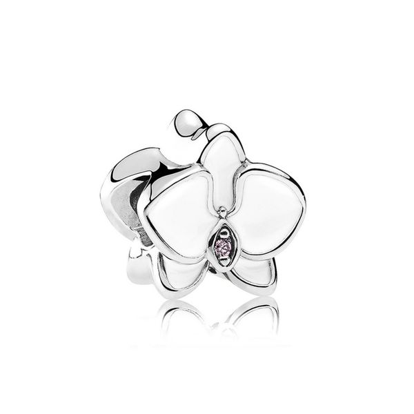 new 100% 925 sterling silver 1:1 authentic 792074en12 white orchid charm bracelet original women jewelry, Black
new 100% 925 sterling silver 1:1 authentic 792074en12 white orchid charm bracelet original women jewelry, Black