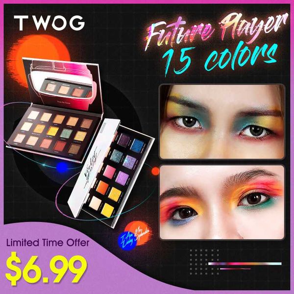 twog eyeshadow palette of shadows pigment for eyes maglitter bright 15 colors makeup eyeshadow pallete cosmetics
twog eyeshadow palette of shadows pigment for eyes maglitter bright 15 colors makeup eyeshadow pallete cosmetics