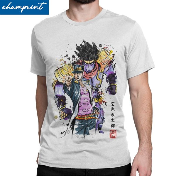men's t-shirts bizarre adventure watercolor cool tees jojos bizarre adventure anime jjba manga t shirts round collar
men's t-shirts bizarre adventure watercolor cool tees jojos bizarre adventure anime jjba manga t shirts round collar
