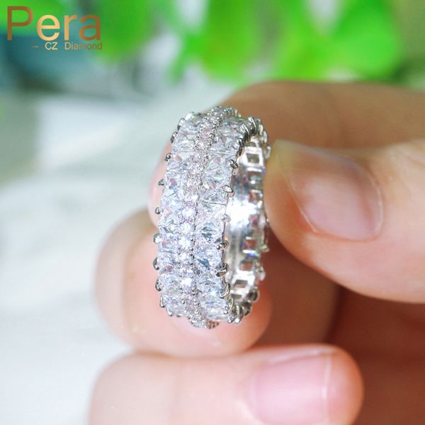 wedding rings pera classic double rows princess cut cubic zirconia big wide round finger for women engagement bands jewelry r148, Slivery;golden
wedding rings pera classic double rows princess cut cubic zirconia big wide round finger for women engagement bands jewelry r148, Slivery;golden