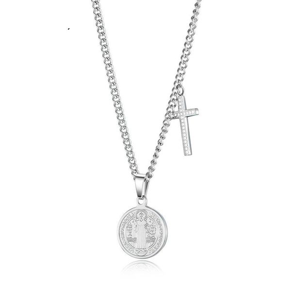 pendant necklaces 2021 religious faith virgin cross classic cool stainless steel gb1632, Silver
pendant necklaces 2021 religious faith virgin cross classic cool stainless steel gb1632, Silver