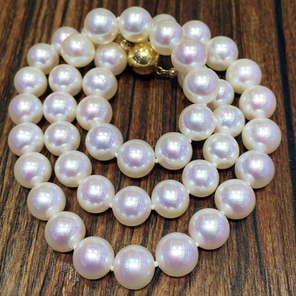 9-10 mm white pearl necklace light freshwater pearl necklace birthday gift 925 silver clasp fine jewelry
9-10 mm white pearl necklace light freshwater pearl necklace birthday gift 925 silver clasp fine jewelry