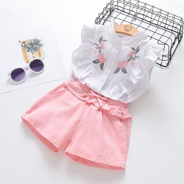 girls clothing sets 2020 summer kids clothes floral chiffon halter+embroidered shorts straw children clothing, White
girls clothing sets 2020 summer kids clothes floral chiffon halter+embroidered shorts straw children clothing, White