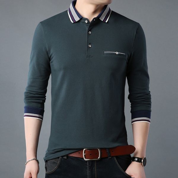 2020 new men's spring and autumn middle-aged long-sleeved lapel pullover pullovert-shirt pulloverpullover business casual men's t, Black
2020 new men's spring and autumn middle-aged long-sleeved lapel pullover pullovert-shirt pulloverpullover business casual men's t, Black
