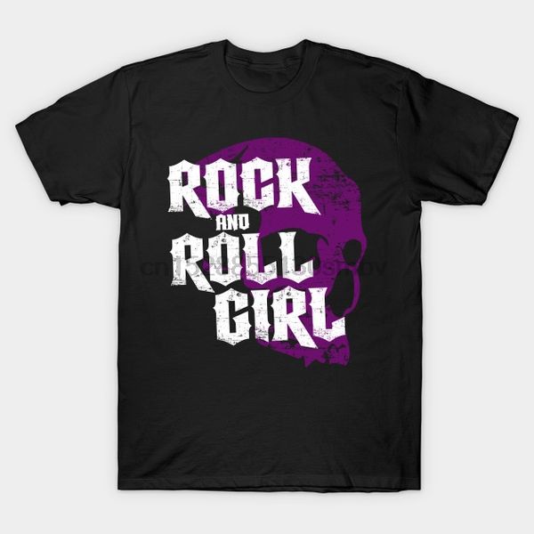 men tshirt rocker girl rock and roll music t shirt women t-shirt tees top