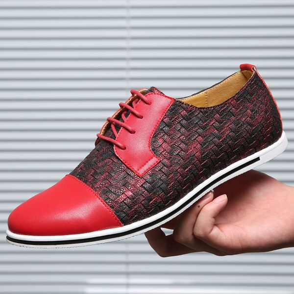 2020 new brand pu leather men casual shoes plus size 38-50 oxfords brogue shoes man breathable lace-up mixed colors high quality, Black
2020 new brand pu leather men casual shoes plus size 38-50 oxfords brogue shoes man breathable lace-up mixed colors high quality, Black