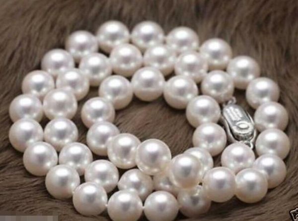 charming 9-10mm natural south sea white pearl necklace 18" 36, Silver
charming 9-10mm natural south sea white pearl necklace 18" 36, Silver