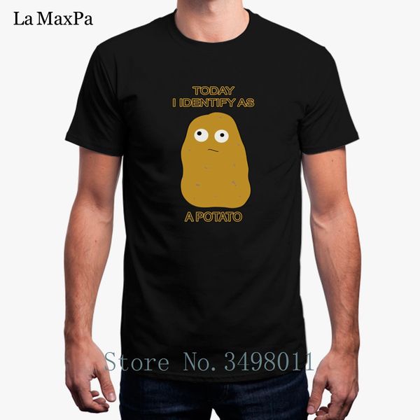 funny casual today i identify as a potato men's t-shirt summer cotton simple tee shirt streetwear mens t shirt 
funny casual today i identify as a potato men's t-shirt summer cotton simple tee shirt streetwear mens t shirt