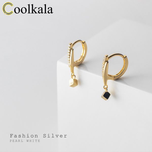 coolkala silver simple square buckle temperament double line ear ring women's short eardrop, Golden;silver
coolkala silver simple square buckle temperament double line ear ring women's short eardrop, Golden;silver