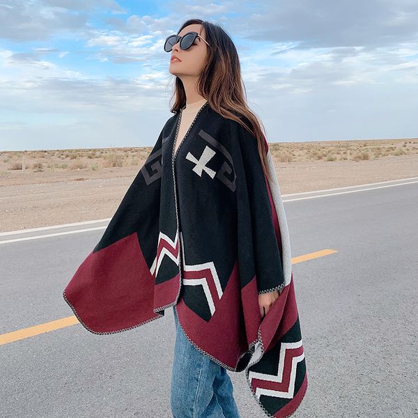 scarves scarf female autumn winter big shawl korean split coat thick warmth cashmere summer air-conditioned room cloak blanket bufanda, Blue;gray
scarves scarf female autumn winter big shawl korean split coat thick warmth cashmere summer air-conditioned room cloak blanket bufanda, Blue;gray