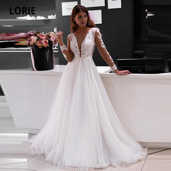 lorie elegant lace appliques wedding dresses long sleeve bridal gowns boho v-neck beach wedding gown plus size white ivory dress, Blue;red
lorie elegant lace appliques wedding dresses long sleeve bridal gowns boho v-neck beach wedding gown plus size white ivory dress, Blue;red