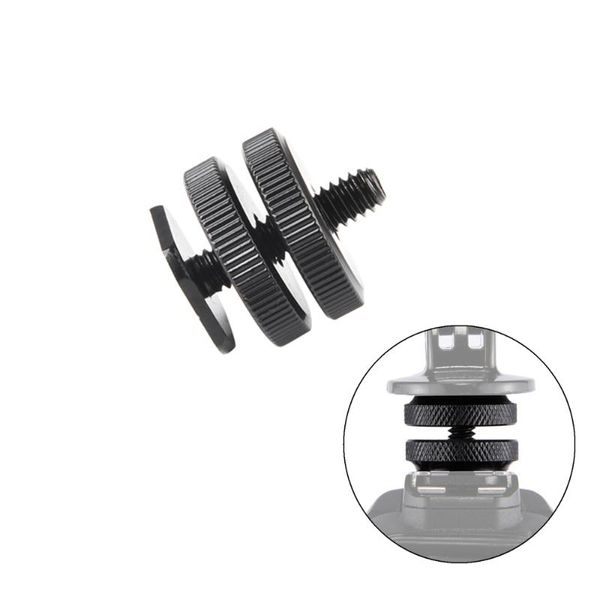 viltrox pro 1/4" dual nuts tripod mount screw black to flash shoe adapter for camera studio accessory l116t l132t led light
viltrox pro 1/4" dual nuts tripod mount screw black to flash shoe adapter for camera studio accessory l116t l132t led light