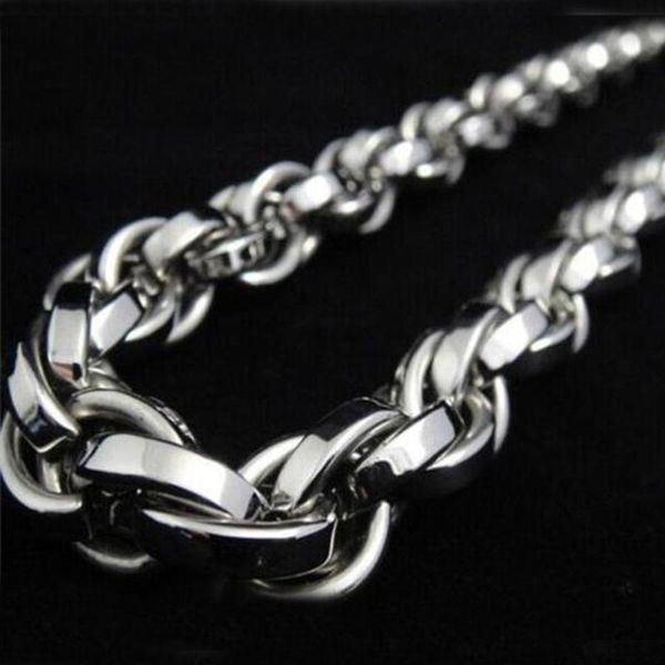 chains granny chic hip hop 9mm curb cuban link chain necklace for men/women silver color stainless steel male rapper jewelry
chains granny chic hip hop 9mm curb cuban link chain necklace for men/women silver color stainless steel male rapper jewelry