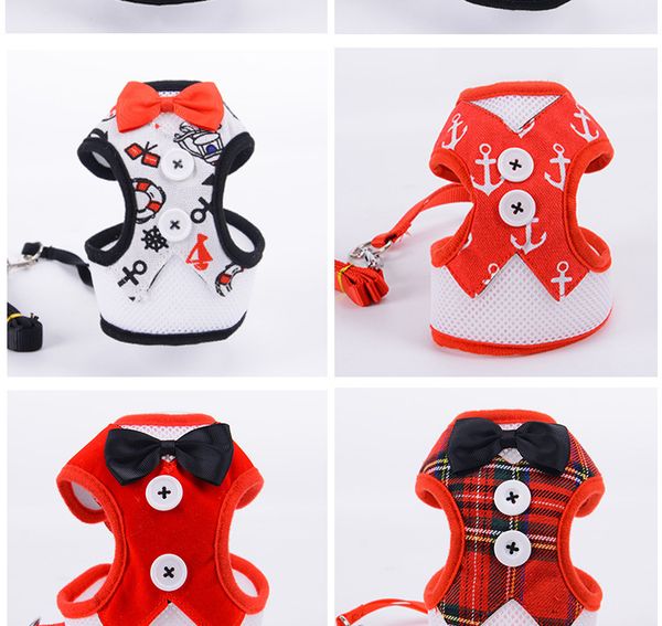 new small dog evening dress bowknot waistcoat harness leashes set walking dog pet supplies
new small dog evening dress bowknot waistcoat harness leashes set walking dog pet supplies