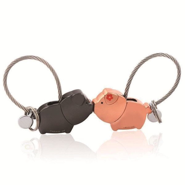 keychains sweet kiss piggies keychain with magnetism cute pigs couple christmas gifts valentine's love token, Silver
keychains sweet kiss piggies keychain with magnetism cute pigs couple christmas gifts valentine's love token, Silver