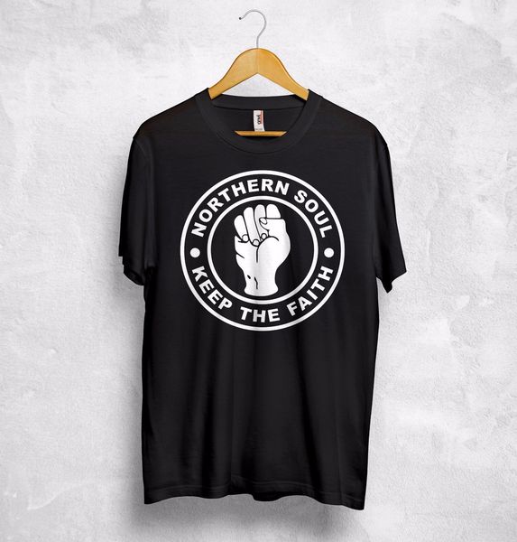 2019 new arrival men's fashion northern soul t shirt keep the faith england soul motown jackie wilson 100% cotton brand
2019 new arrival men's fashion northern soul t shirt keep the faith england soul motown jackie wilson 100% cotton brand