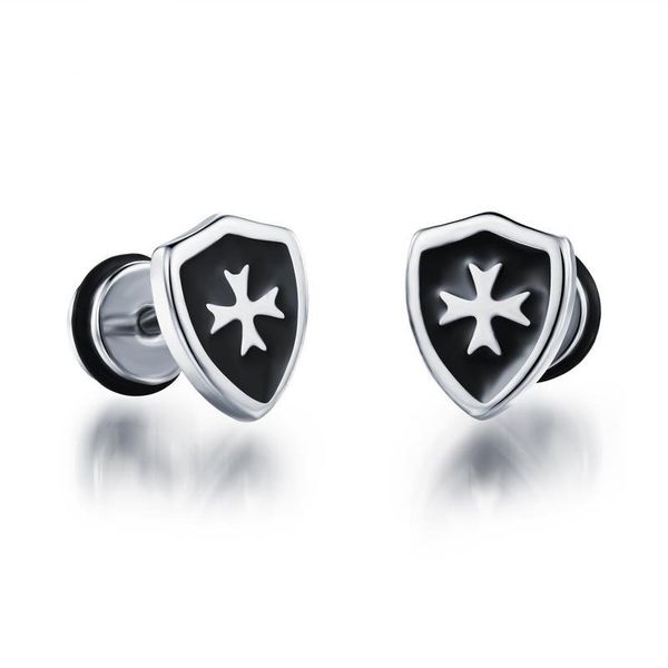 stud shield cross men's earrings gold silver color knight templar earring men hip hop punk stainless steel jewelry, Golden;silver
stud shield cross men's earrings gold silver color knight templar earring men hip hop punk stainless steel jewelry, Golden;silver
