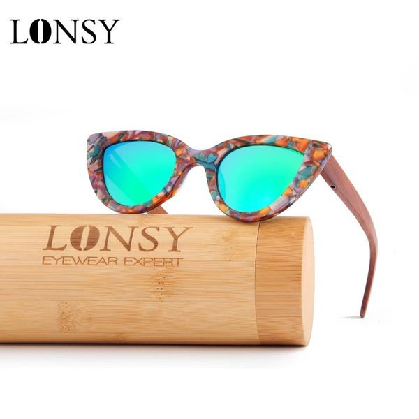 sunglasses lonsy fashion cat eye women lady brand design sun glasses for female driving eyewear, White;black
sunglasses lonsy fashion cat eye women lady brand design sun glasses for female driving eyewear, White;black
