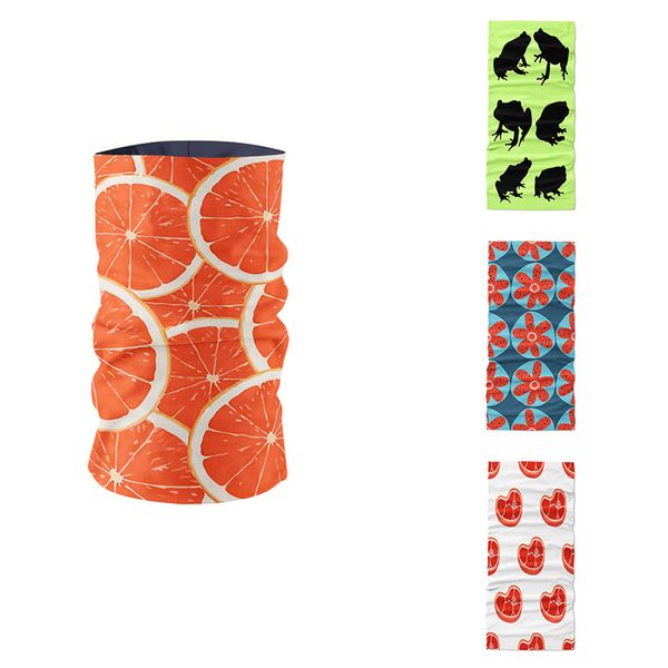 summer women square headband ring scarf fruit pattern diy sports cycling hip hop mask headdress neck gaiter seamless tube mask, Blue;gray
summer women square headband ring scarf fruit pattern diy sports cycling hip hop mask headdress neck gaiter seamless tube mask, Blue;gray