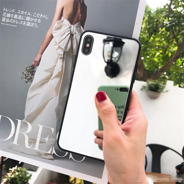 for iphone xr xs max mirrior phone case soft tpu edge with glass mirrior back cover for iphone 7 8 plus 6 6s
for iphone xr xs max mirrior phone case soft tpu edge with glass mirrior back cover for iphone 7 8 plus 6 6s