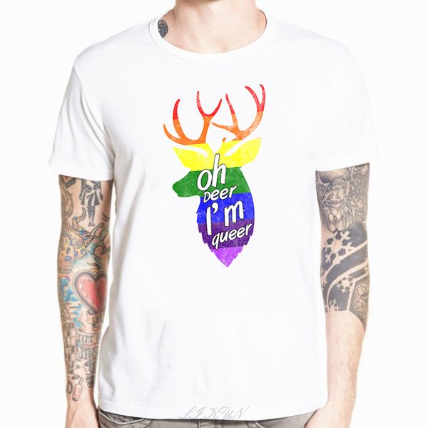 t shirts fashion casual mens oh deer i'm queer - funny pun lgbt rainbow gay pride t-shirt large white t shirts
t shirts fashion casual mens oh deer i'm queer - funny pun lgbt rainbow gay pride t-shirt large white t shirts