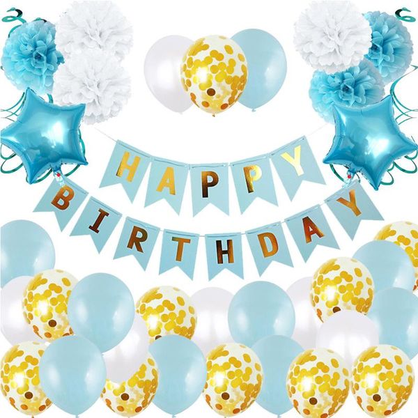 latex balloon set pull flag paper flower ball swirl baby first birthday party decoration set
latex balloon set pull flag paper flower ball swirl baby first birthday party decoration set